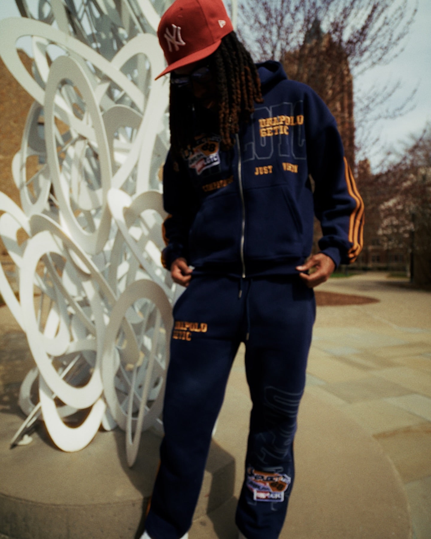 NO COMPROMISE JUST VISION PATCH HOODIE